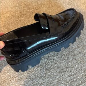 Rag & Bone Glossy Black Women's Loafers (size eu 40)
